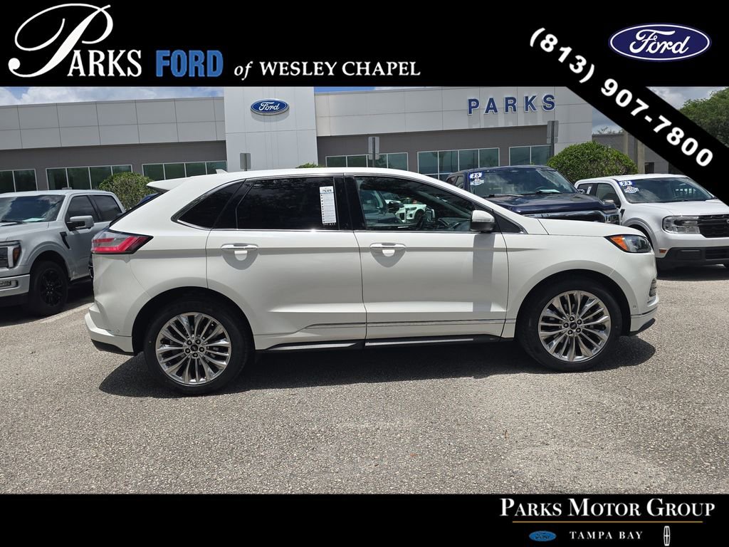 Certified 2020 Ford Edge Titanium w/ Equipment Group 301A FWD image 3