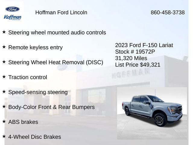 Certified 2023 Ford F150 Lariat AWD/4WD image 24