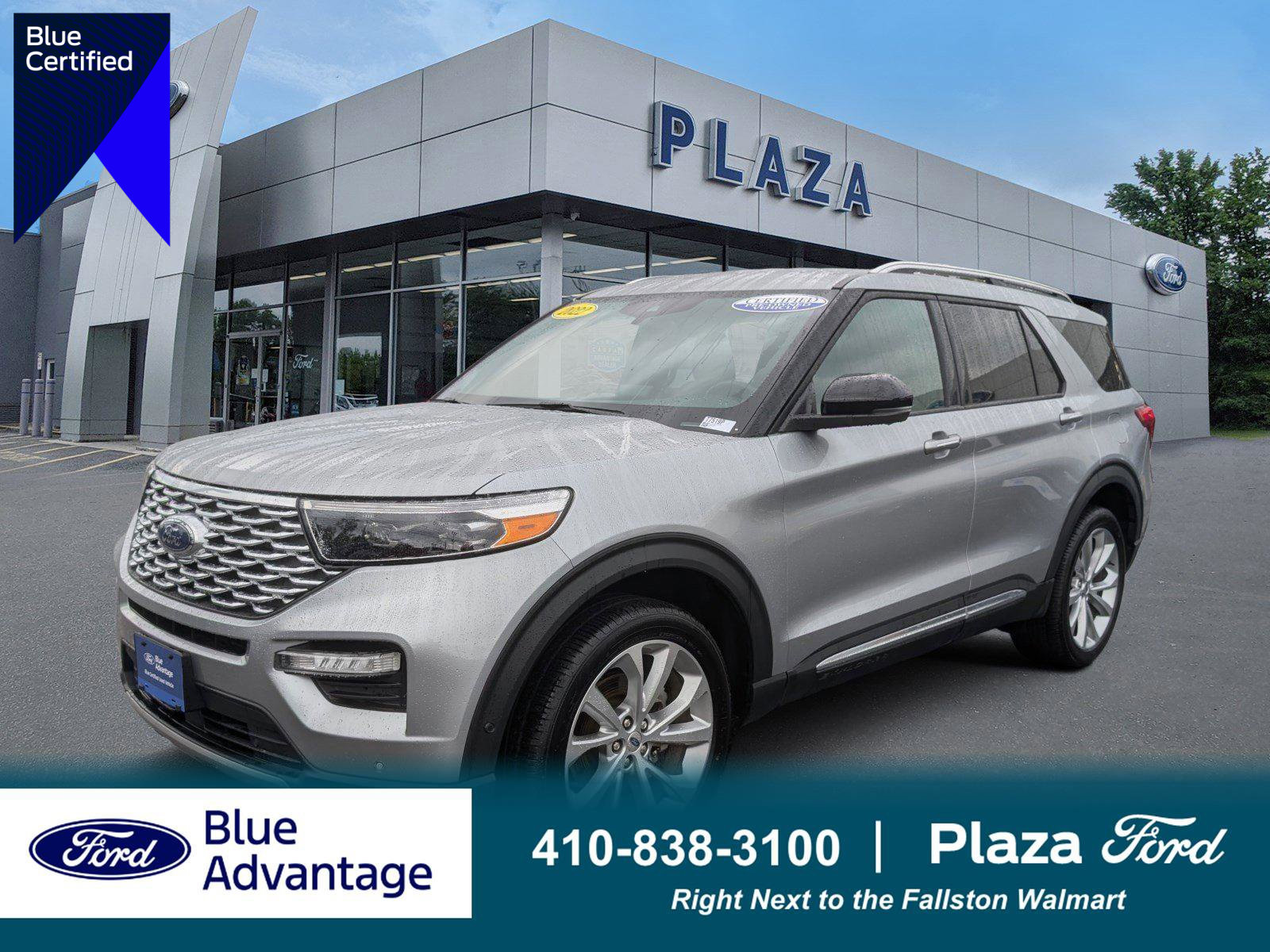 Certified 2022 Ford Explorer Platinum w/ Equipment Group 601A image 1