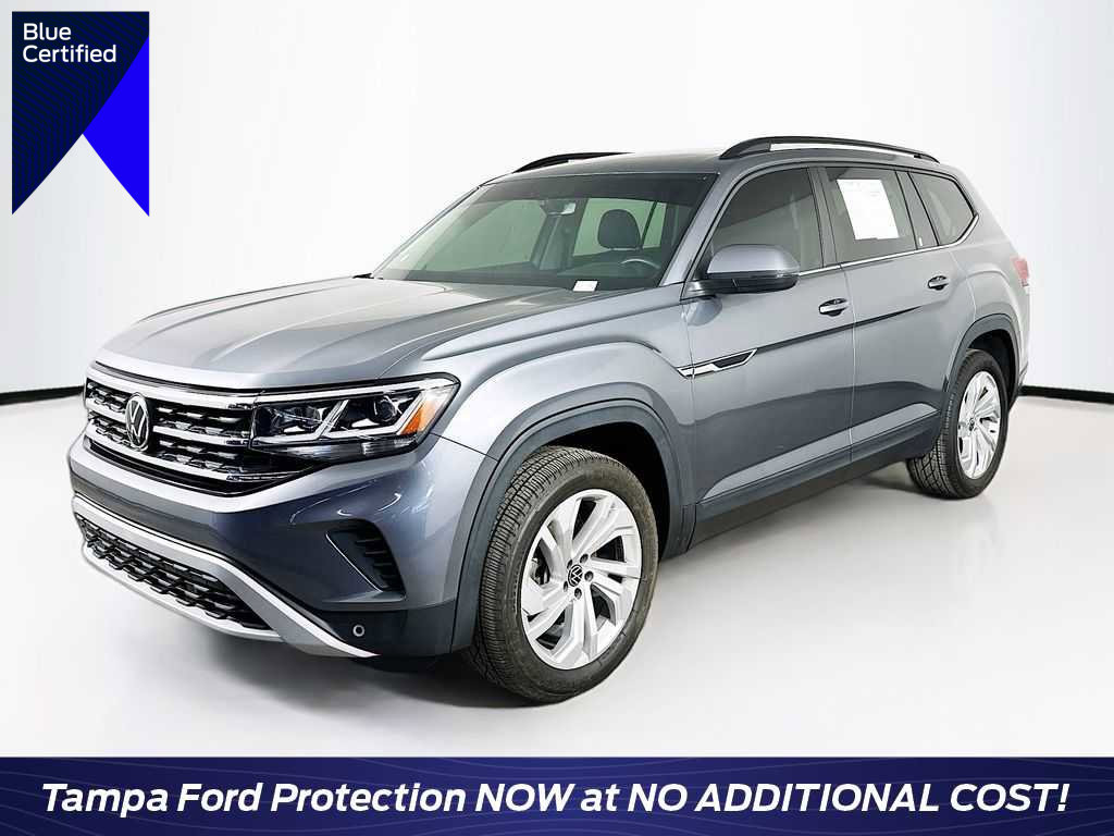 Used 2021 Volkswagen Atlas SE w/ Panoramic Sunroof Package image 1