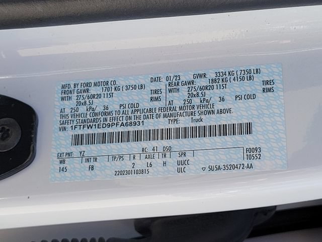 Certified 2023 Ford F150 XLT w/ Equipment Group 302A High AWD/4WD image 18