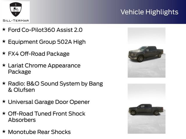 Certified 2021 Ford F150 Lariat w/ Equipment Group 502A High AWD/4WD image 4