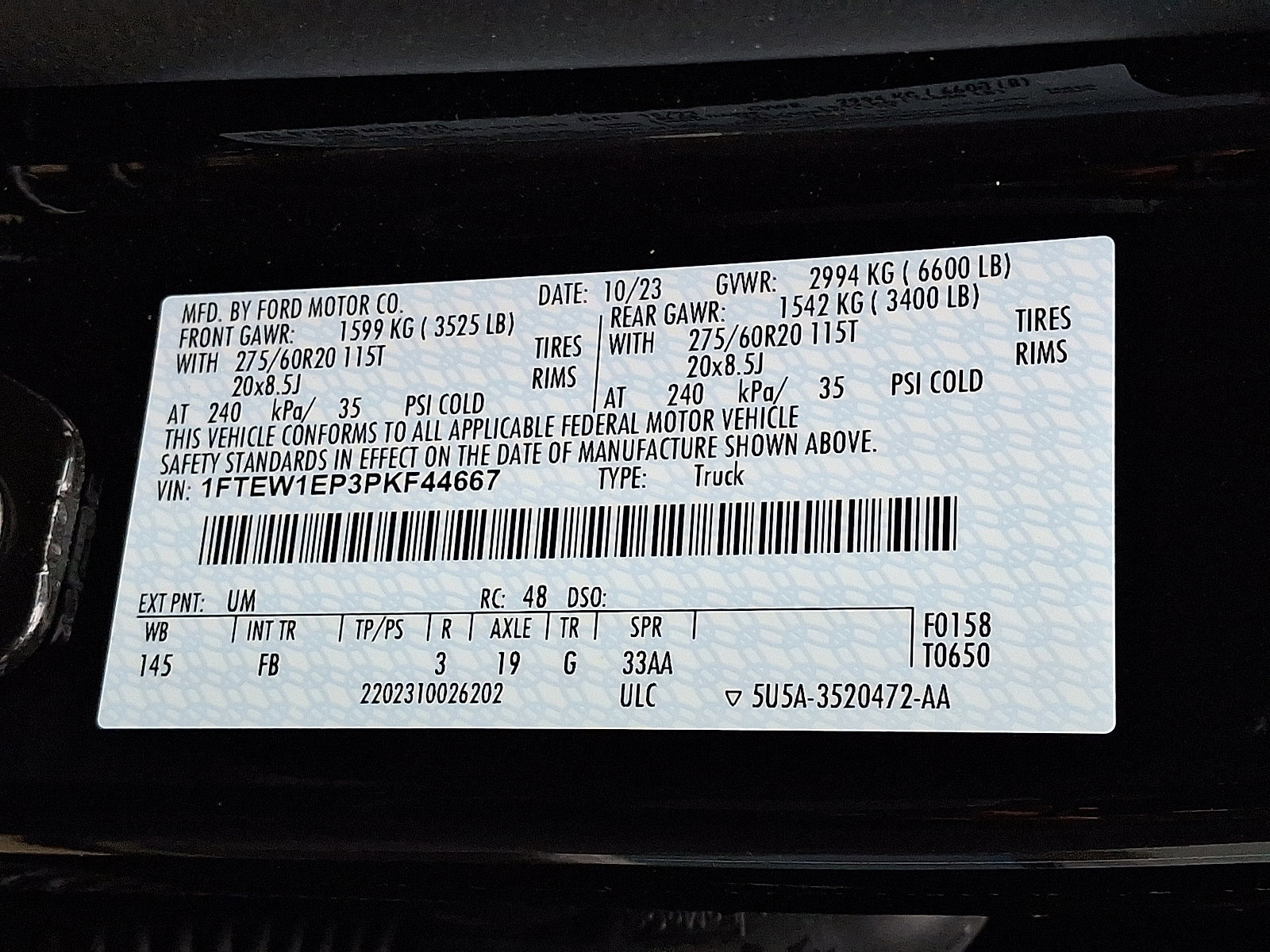 Certified 2023 Ford F150 XLT w/ Equipment Group 302A High image 27