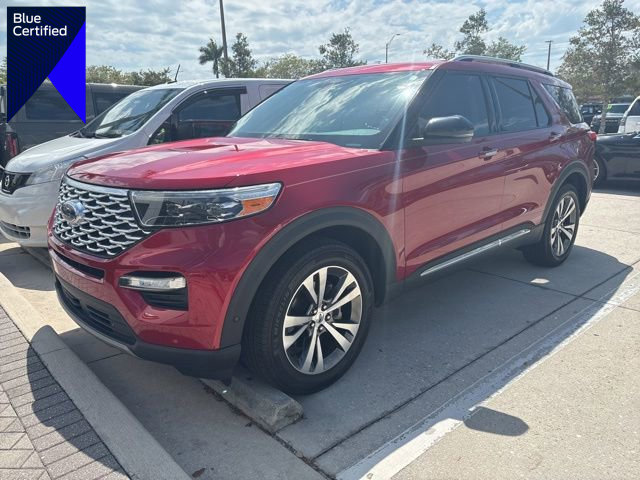 Certified 2020 Ford Explorer Platinum w/ Premium Technology Package