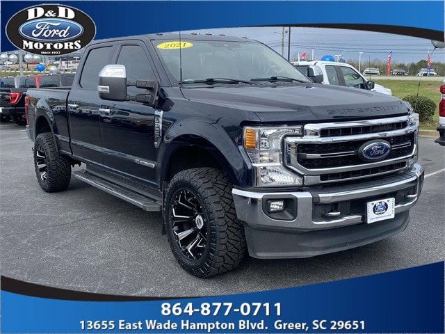 Certified 2021 Ford F250 Lariat w/ Chrome Package AWD/4WD image 1