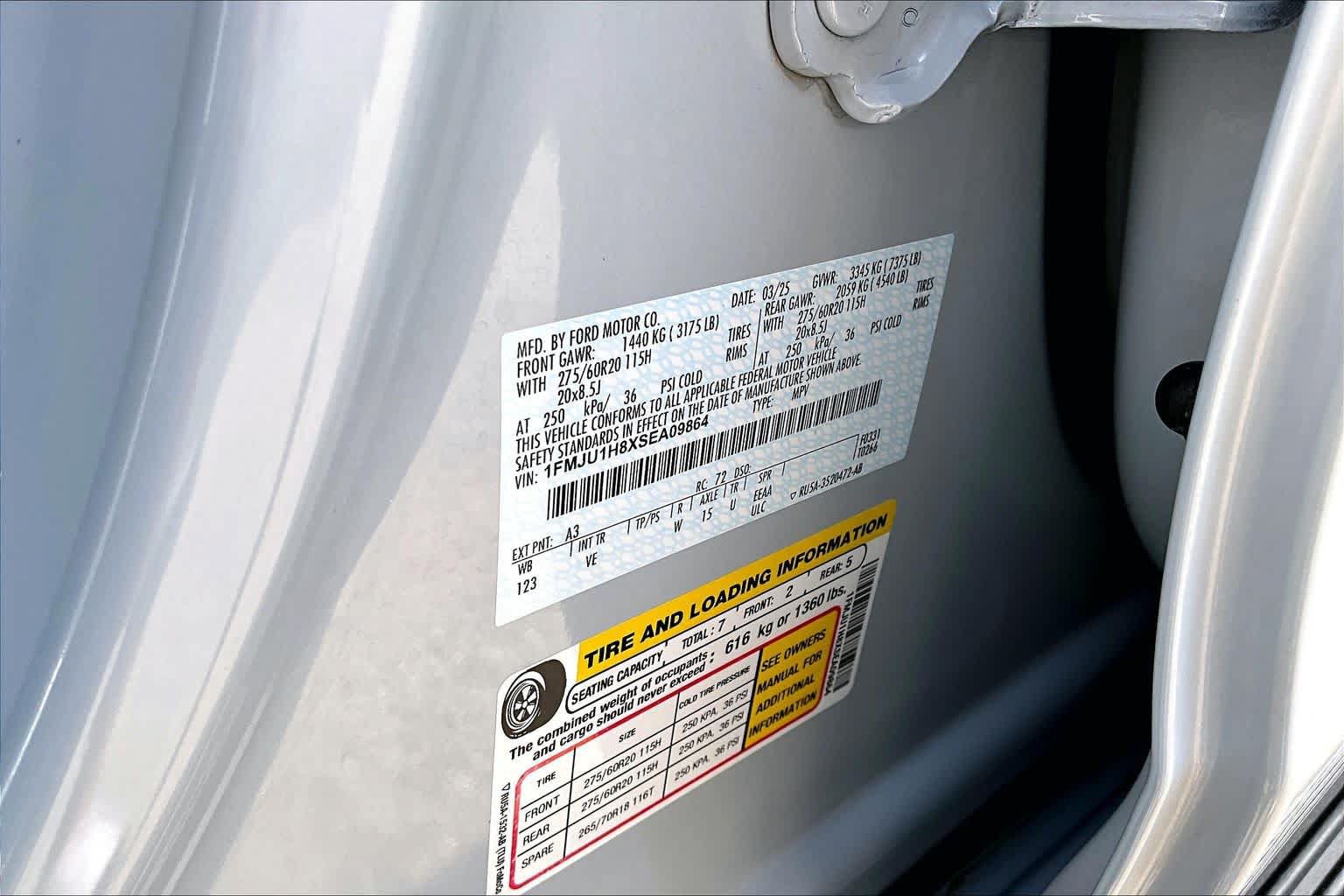 Certified 2025 Ford Expedition Active RWD image 34