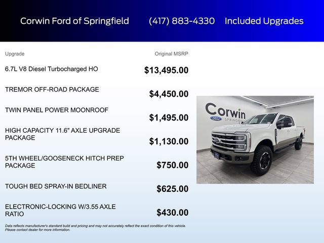 Certified 2026 Ford F250 King Ranch w/ Tremor Off-Road Package image 6