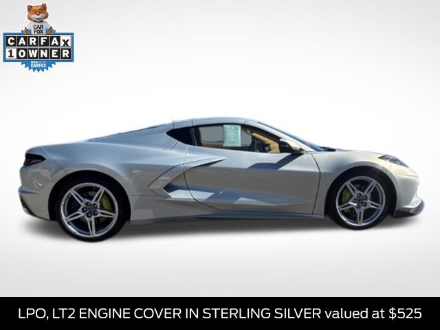 Used 2021 Chevrolet Corvette Stingray Premium Cpe w/ Engine Appearance Package RWD image 14
