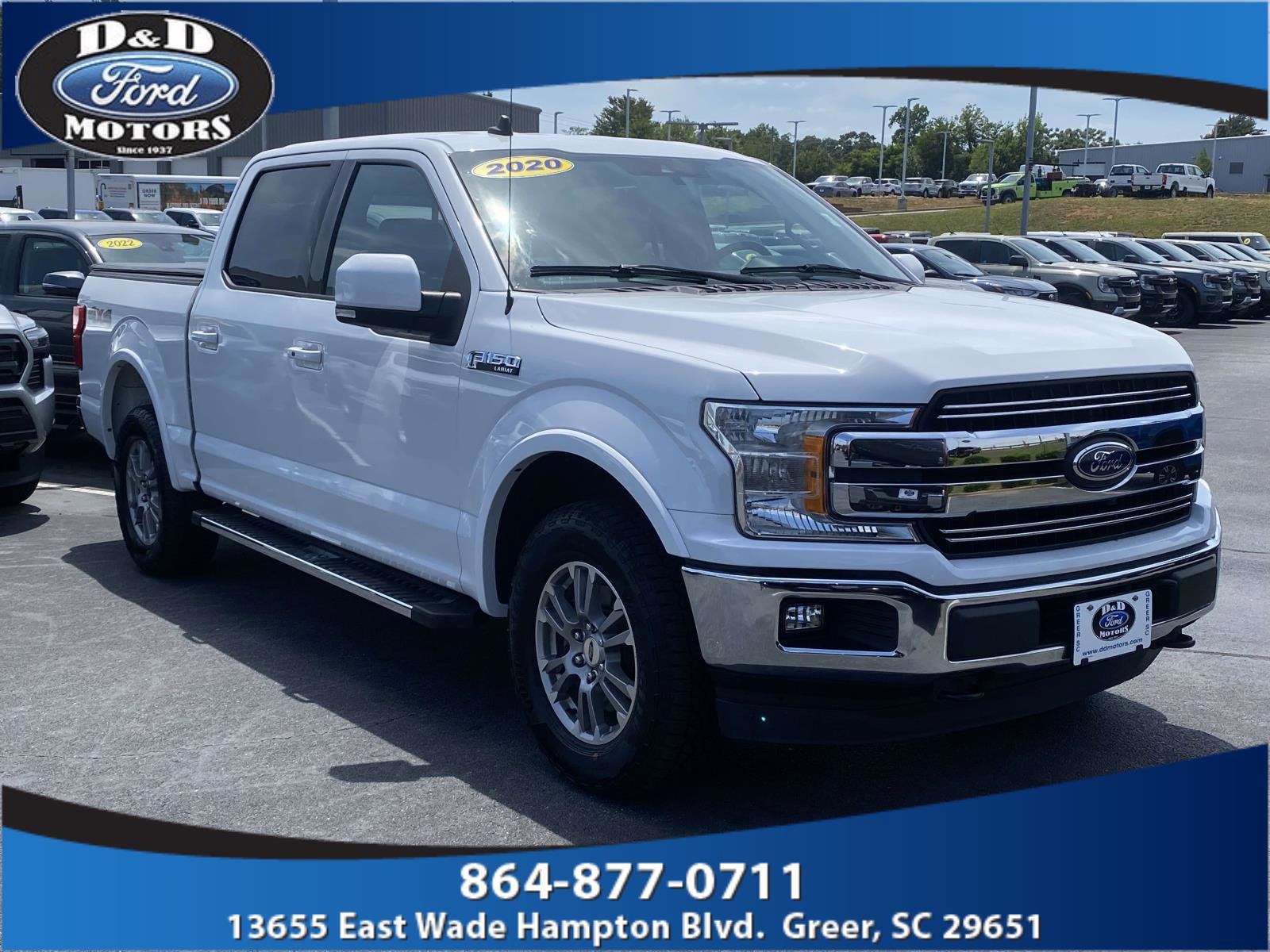 Certified 2020 Ford F150 Lariat w/ Equipment Group 501A Mid
