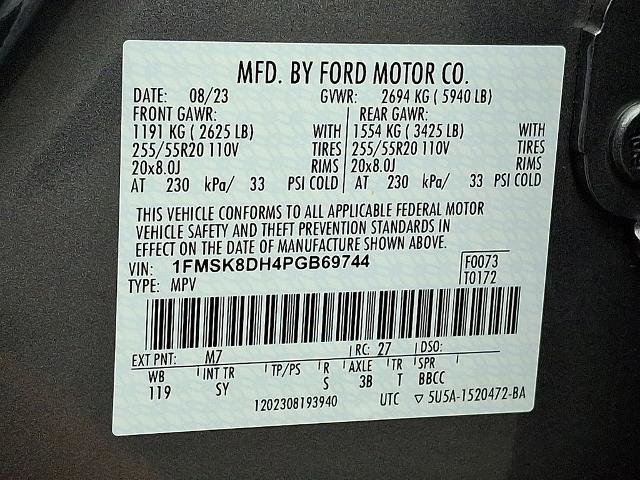 Certified 2023 Ford Explorer XLT w/ Equipment Group 202A image 29