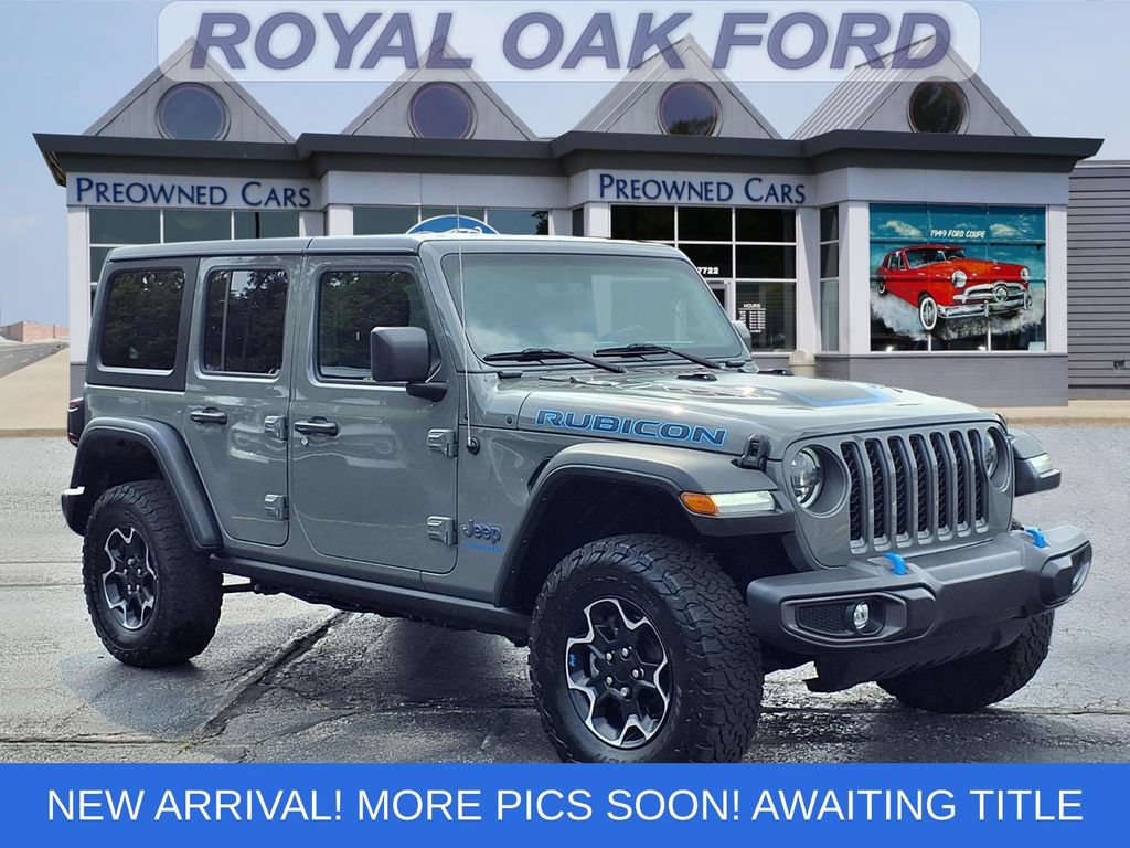 Used 2023 Jeep Wrangler Unlimited Rubicon 4xe w/ Cold Weather Group
