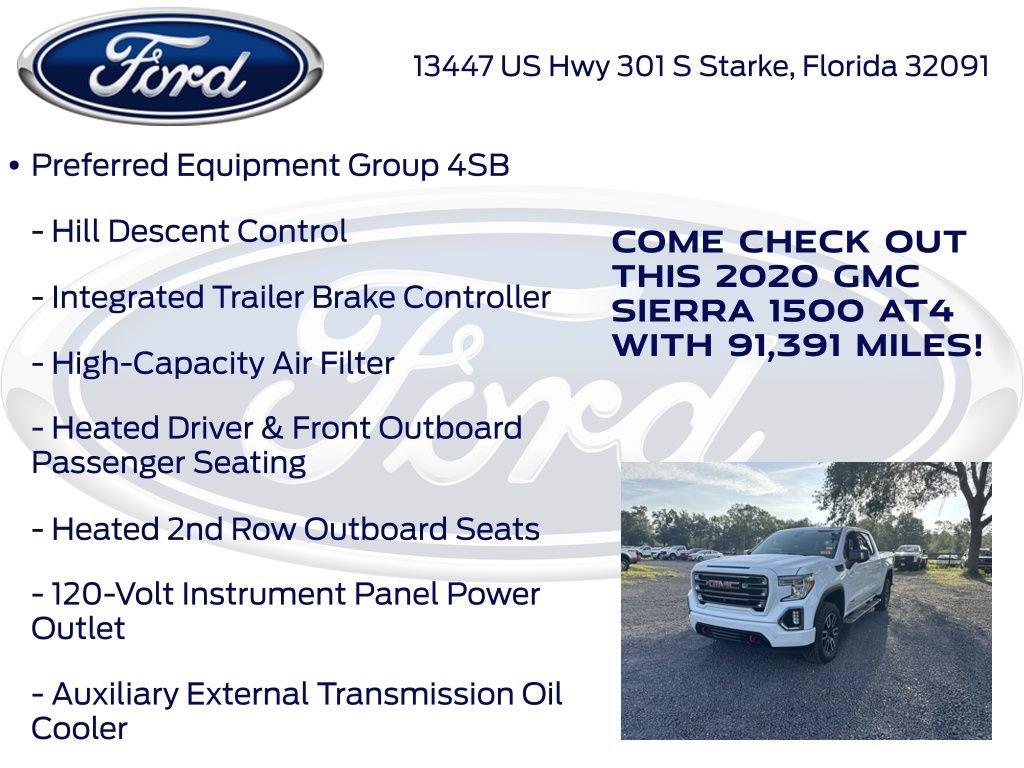 Used 2020 GMC Sierra 1500 AT4 w/ AT4 Premium Package AWD/4WD image 23