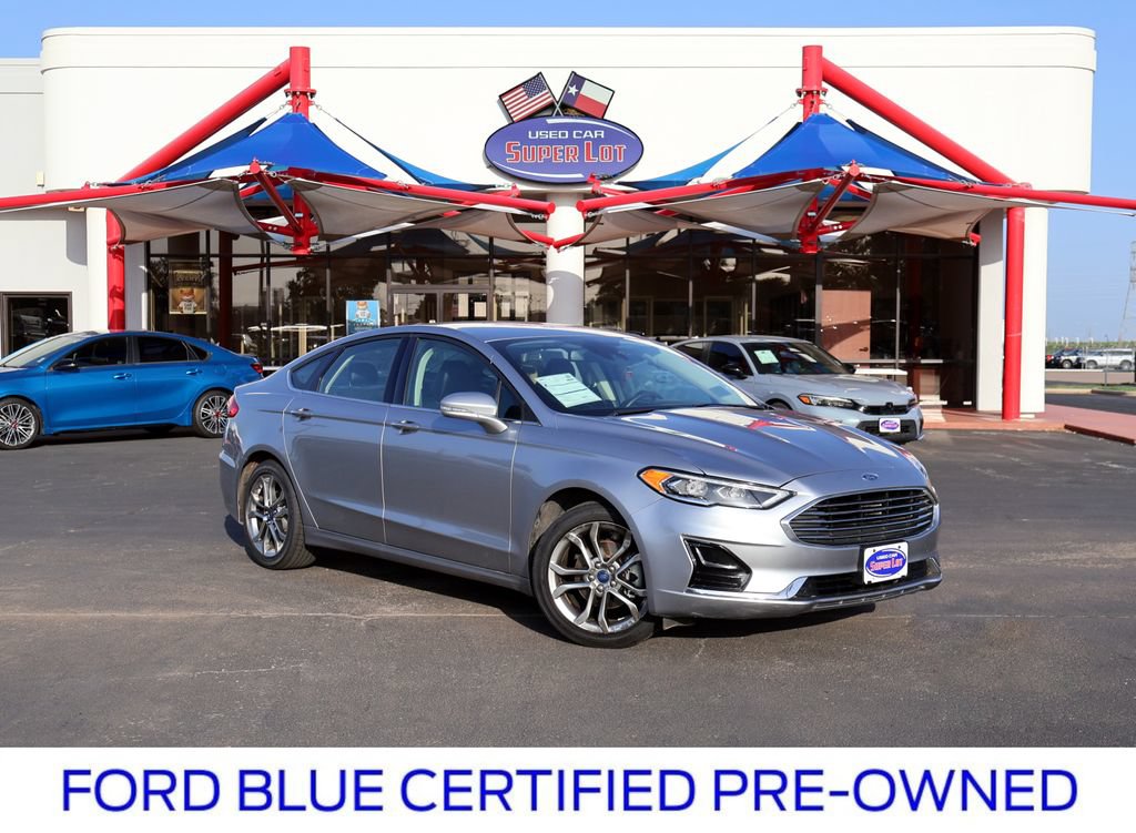 Certified 2020 Ford Fusion SEL FWD image 1