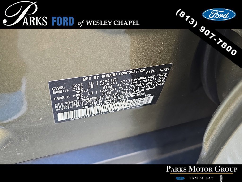 Used 2025 Subaru Outback Limited XT w/ Popular Package #2 image 33