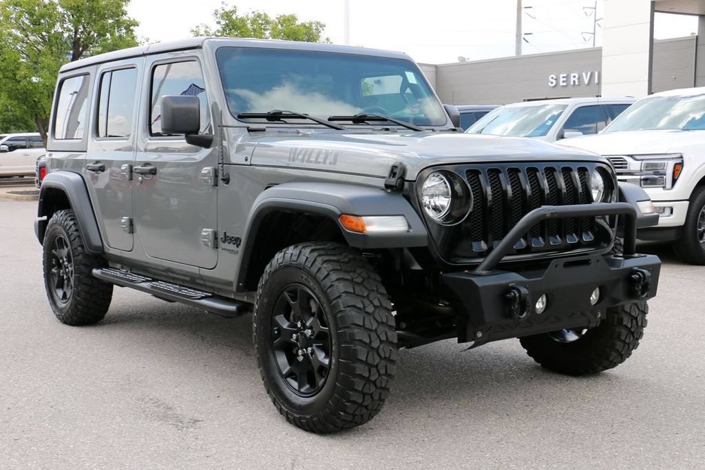 Used 2021 Jeep Wrangler Unlimited Sport AWD/4WD image 4