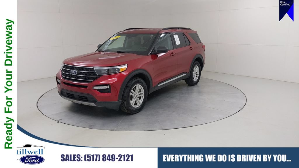 Certified 2022 Ford Explorer XLT w/ Equipment Group 202A AWD/4WD image 1