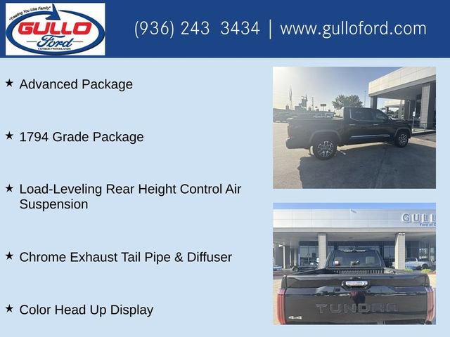 Used 2023 Toyota Tundra 1794 Edition w/ Advanced Package AWD/4WD image 10