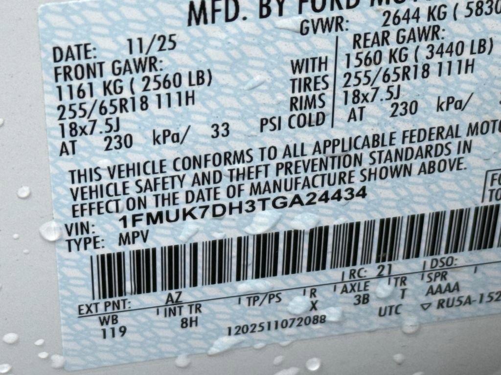 Certified 2026 Ford Explorer Active RWD image 32