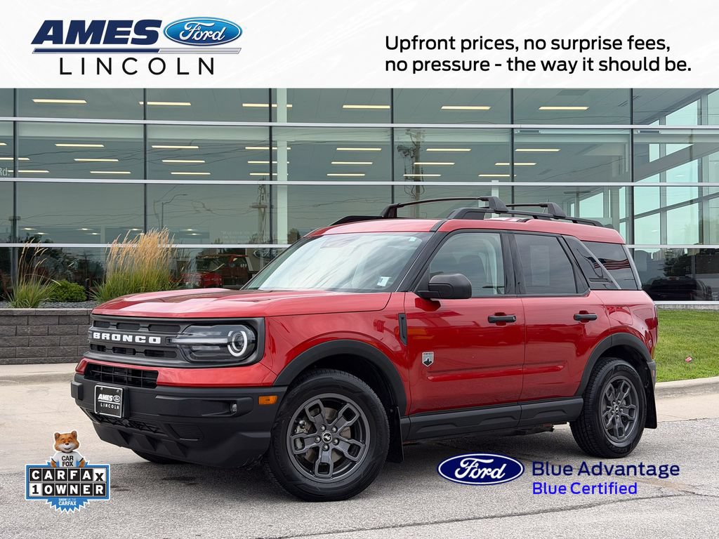 Certified 2022 Ford Bronco Sport Big Bend w/ Convenience Package AWD/4WD image 1