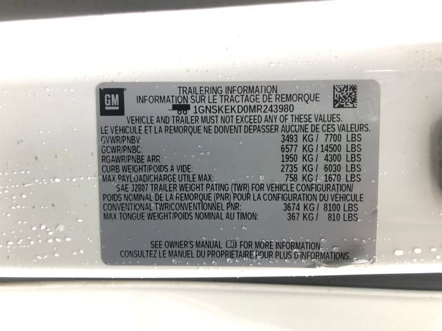 Used 2021 Chevrolet Suburban RST w/ Luxury Package image 30