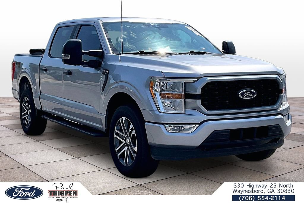 Certified 2021 Ford F150 XL w/ STX Appearance Package AWD/4WD image 1