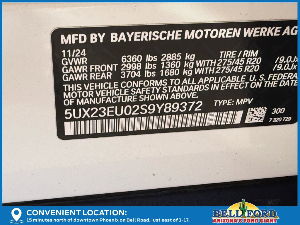 Used 2025 BMW X5 xDrive40i w/ Climate Comfort Package AWD/4WD image 34