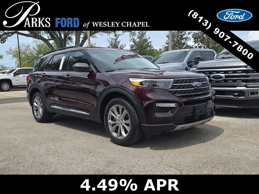 Certified 2022 Ford Explorer XLT w/ Equipment Group 202A