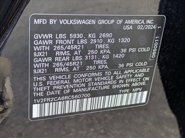 Used 2024 Volkswagen Atlas SEL Premium R-Line AWD/4WD image 28