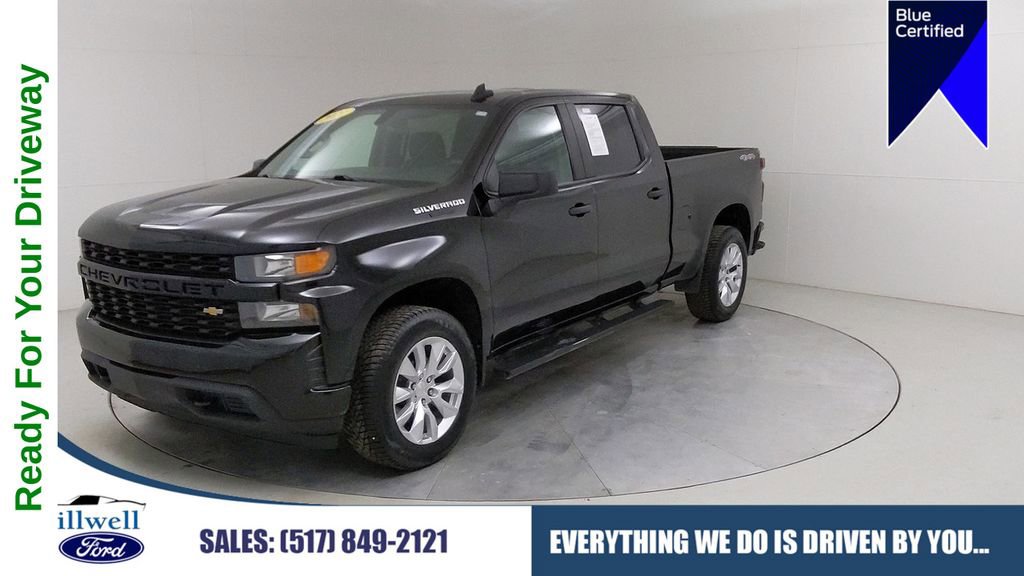 Used 2021 Chevrolet Silverado 1500 Custom AWD/4WD image 1
