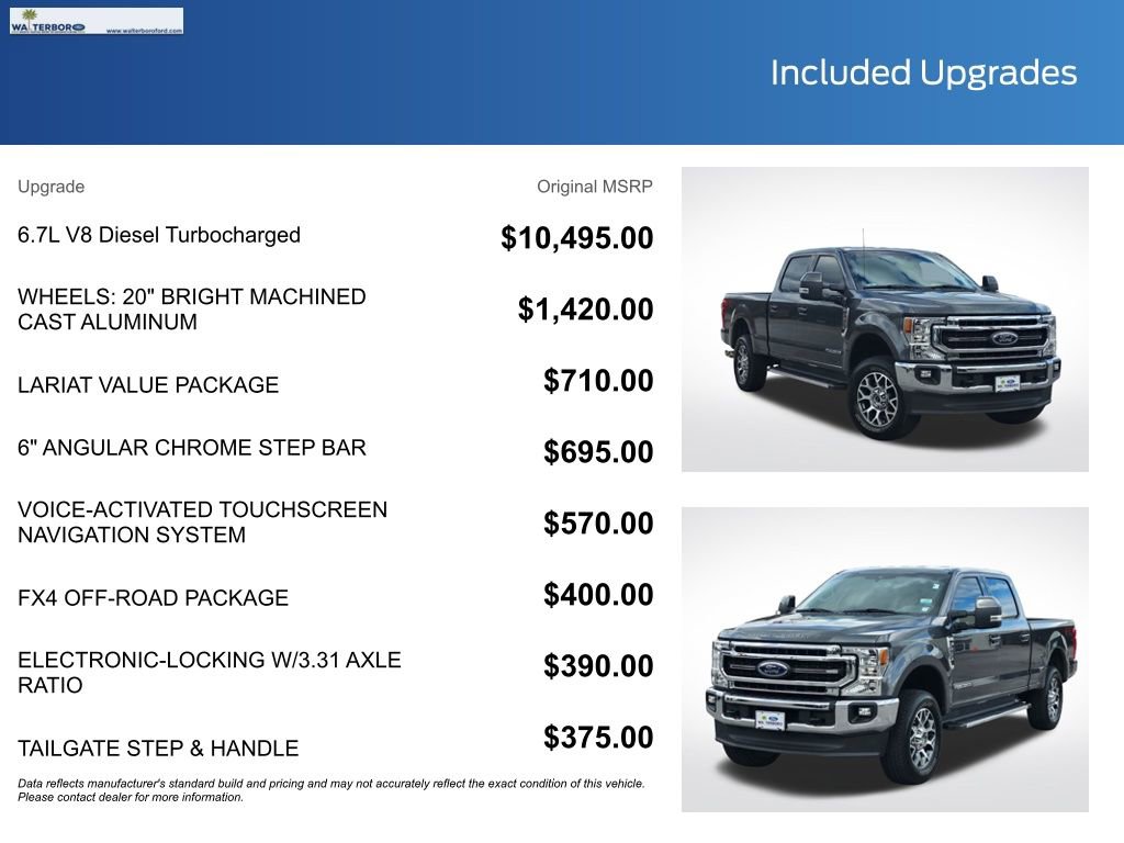 Certified 2020 Ford F250 Lariat w/ Lariat Value Package image 25
