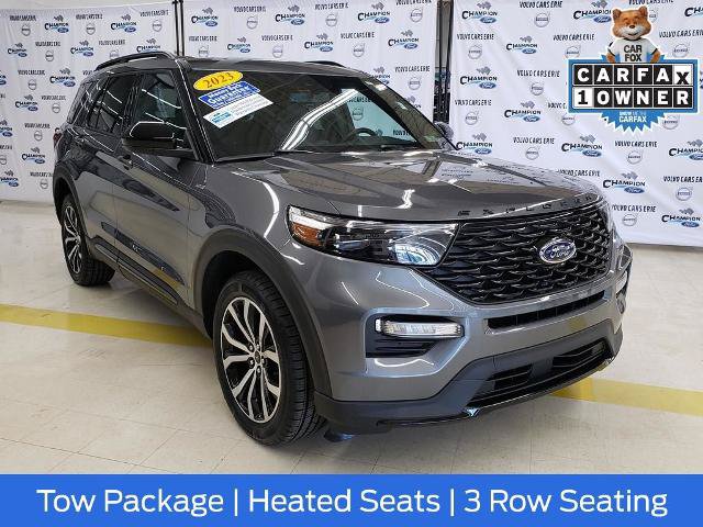Certified 2023 Ford Explorer ST-Line w/ Class IV Trailer Tow Package