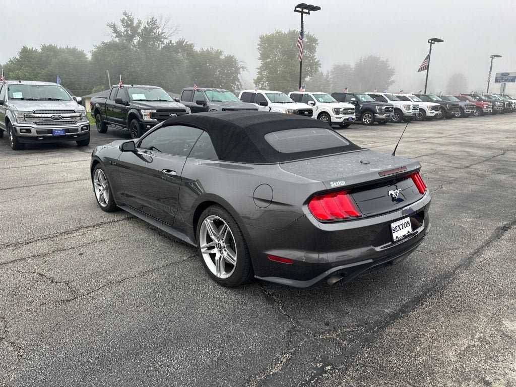 Certified 2019 Ford Mustang Convertible w/ Ecoboost Performance Package RWD image 7