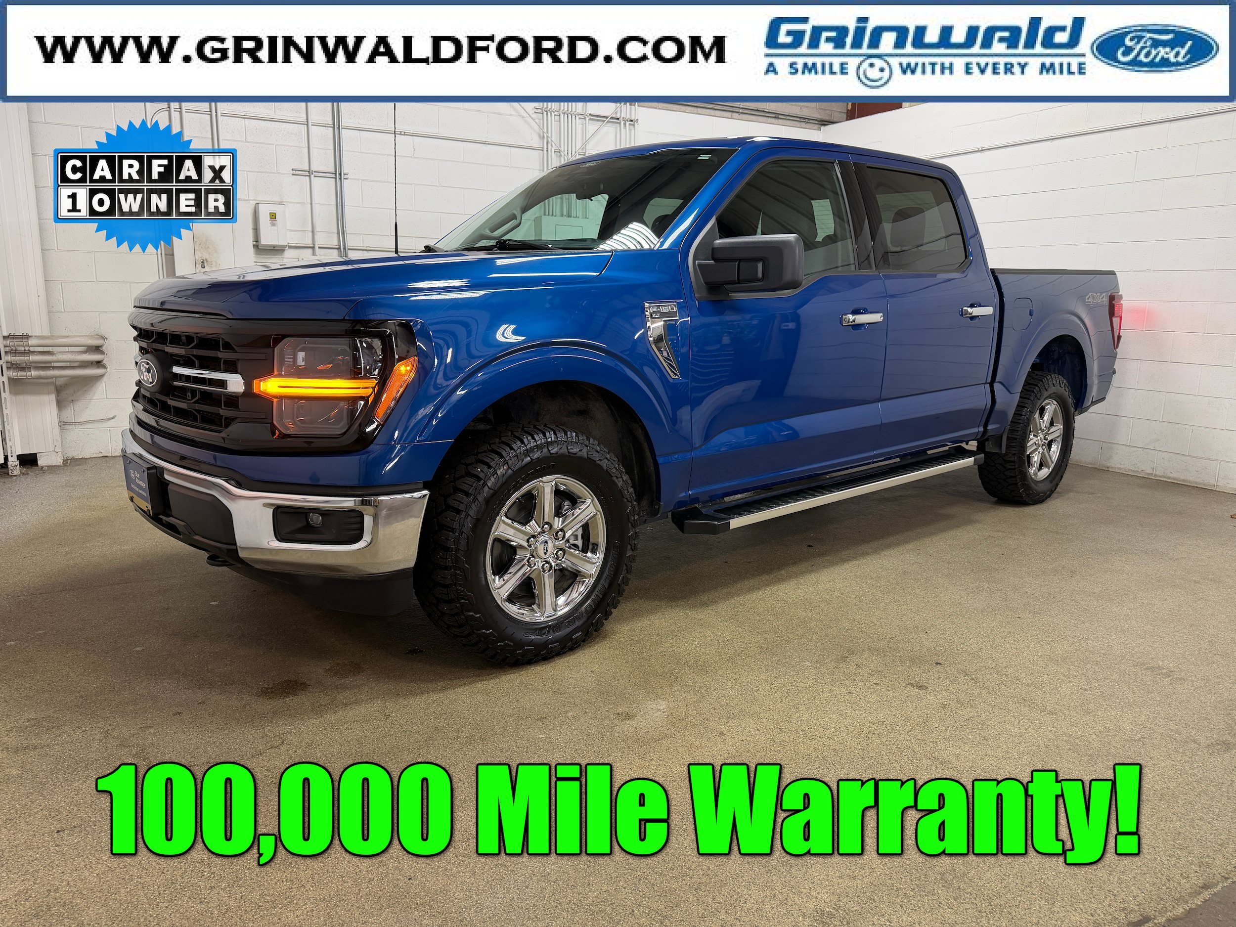 Certified 2025 Ford F150 XLT w/ Equipment Group 301A Standard