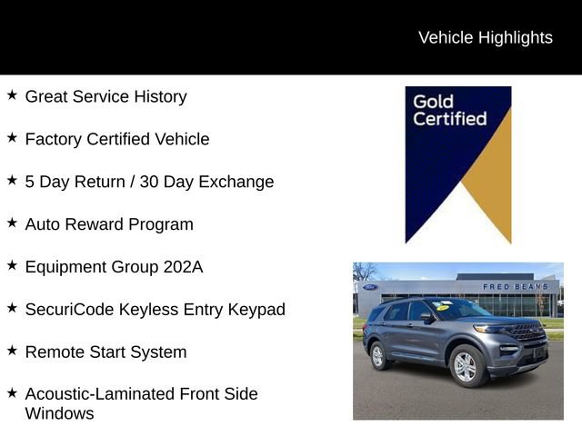 Certified 2023 Ford Explorer XLT w/ Equipment Group 202A AWD/4WD image 4