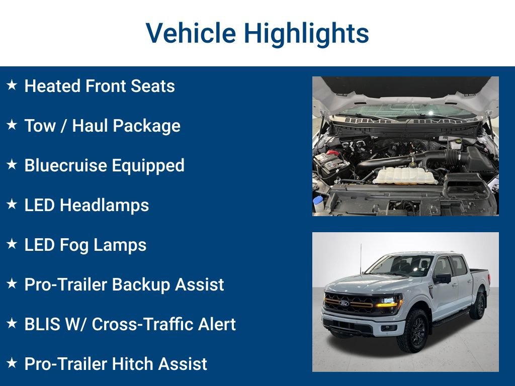 Certified 2024 Ford F150 Tremor w/ Tow/Haul Package AWD/4WD image 3