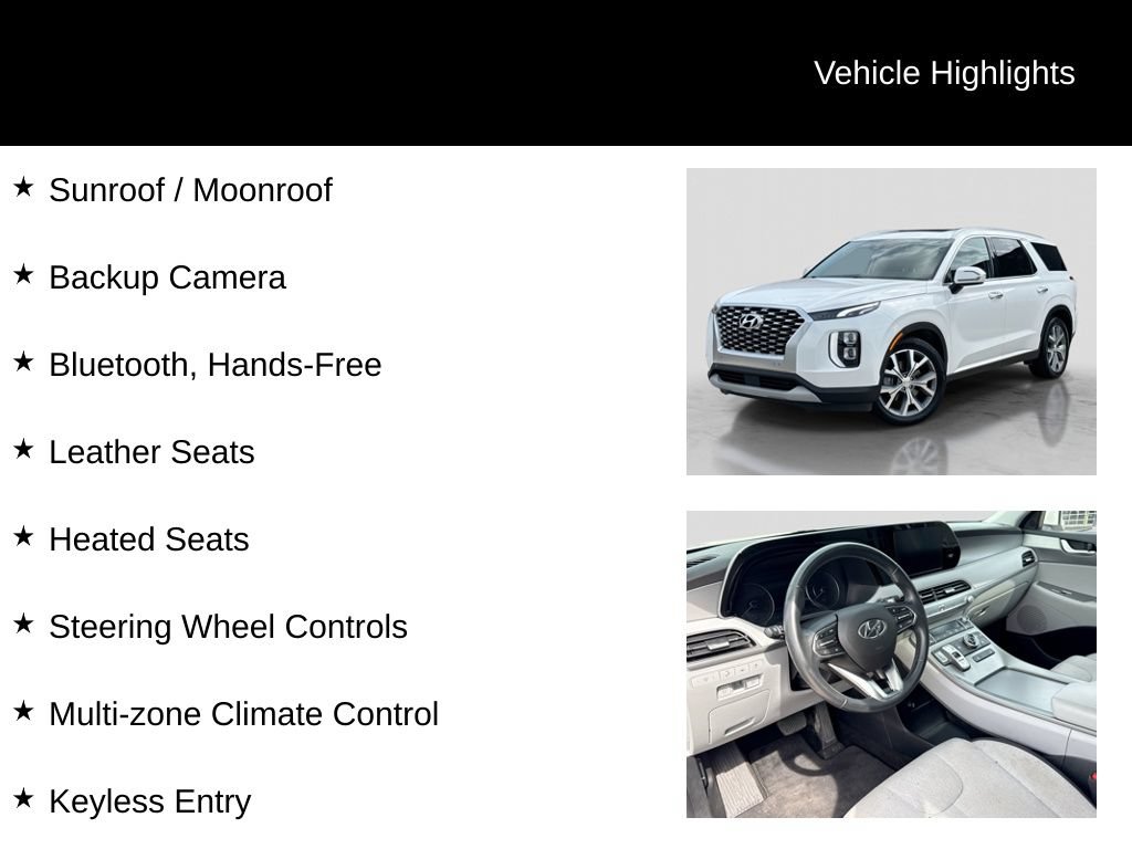 Used 2020 Hyundai Palisade SEL w/ Convenience Package AWD/4WD image 16