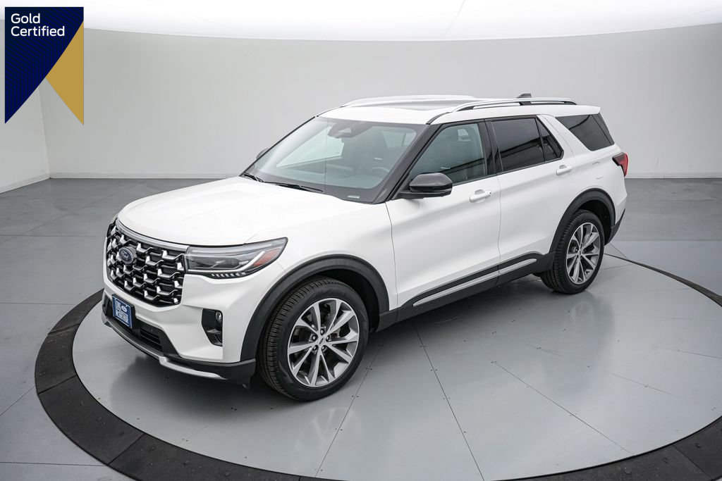 Certified 2025 Ford Explorer Platinum w/ Ultimate Package