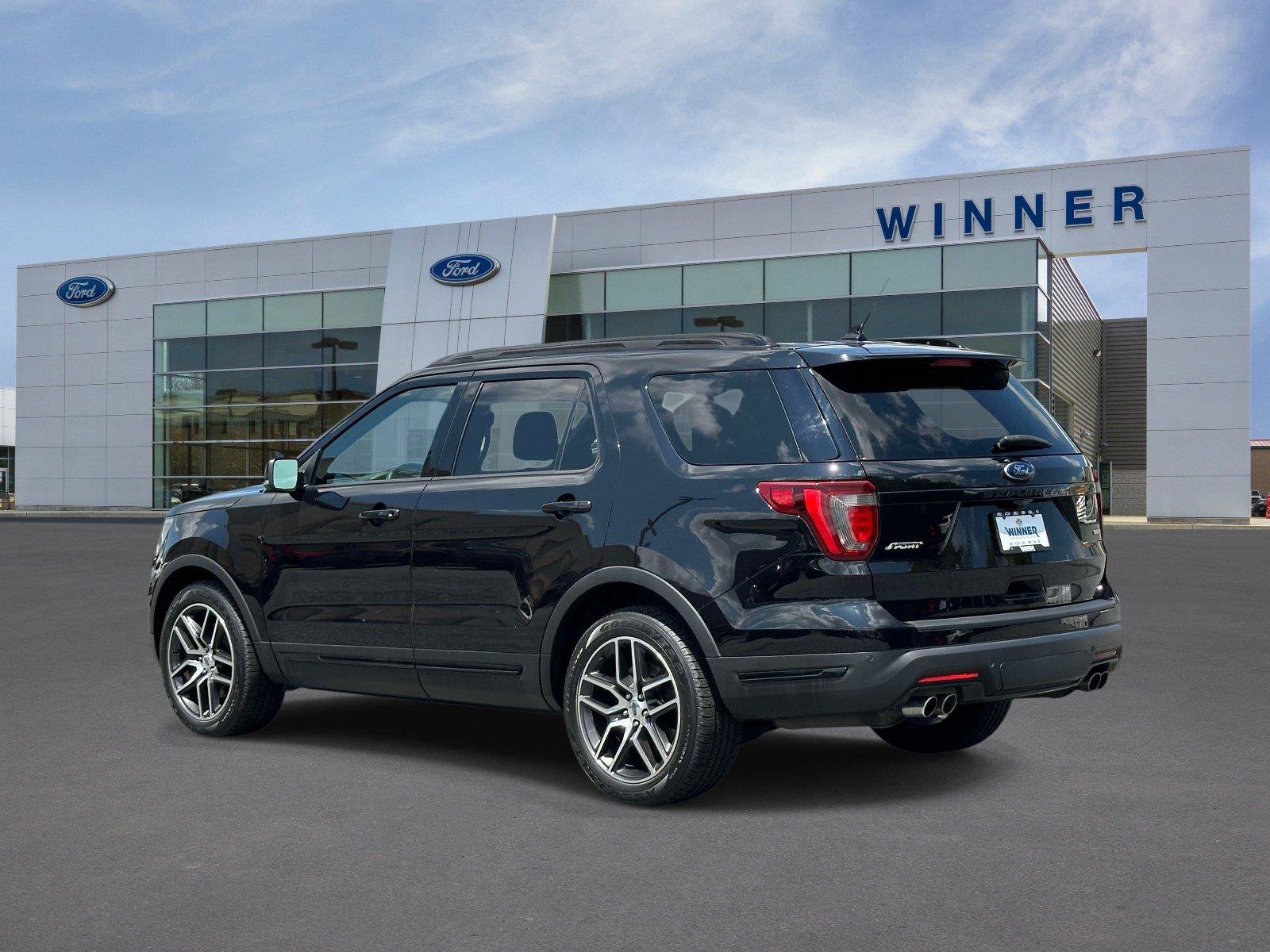 Certified 2019 Ford Explorer Sport w/ Ford Safe & Smart Package AWD/4WD image 2