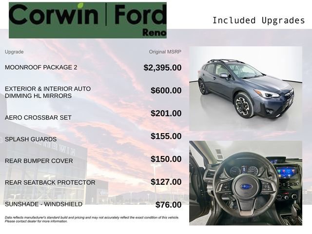 Used 2021 Subaru Crosstrek 2.5i Limited w/ Moonroof Package 2 image 10