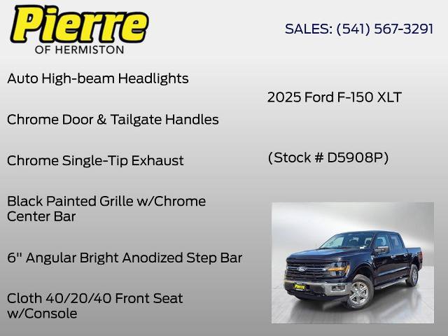 Certified 2025 Ford F150 XLT w/ Equipment Group 301A Standard AWD/4WD image 20