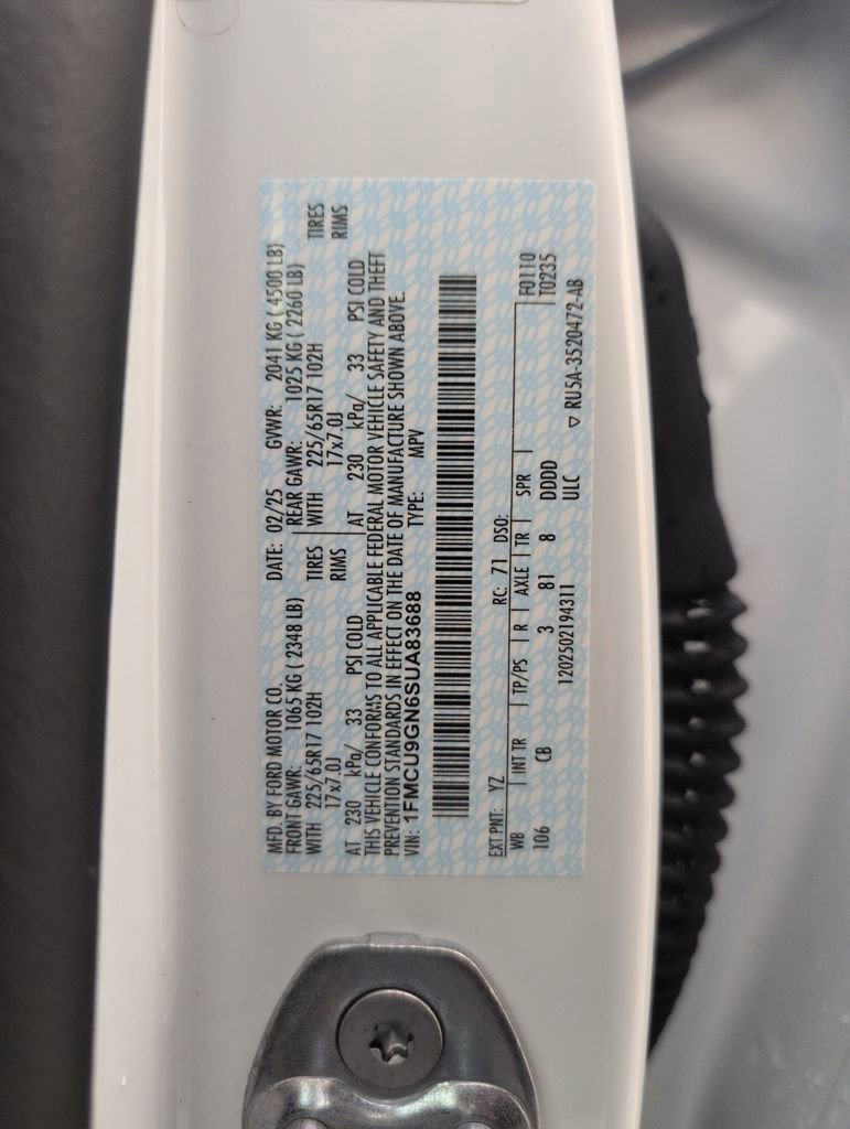 Certified 2025 Ford Escape Active image 48