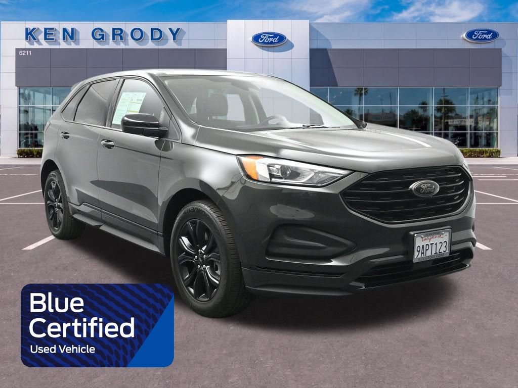 Certified 2022 Ford Edge SE w/ Black Appearance Package AWD/4WD image 1