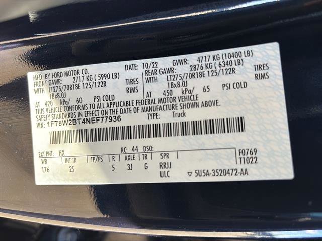 Certified 2022 Ford F250 XLT w/ XLT Premium Package image 21