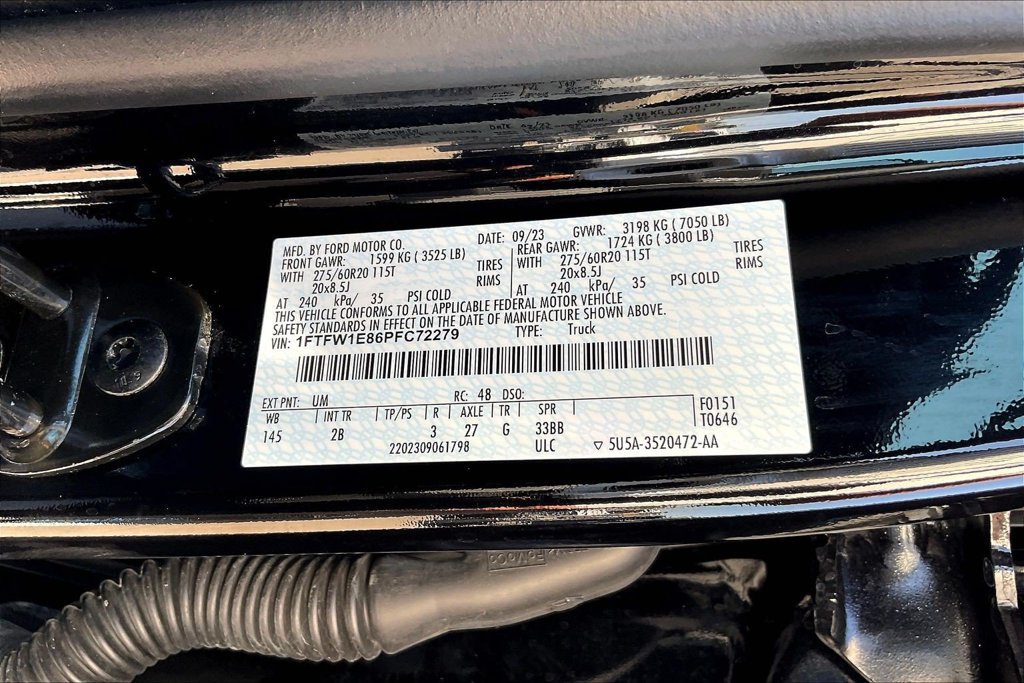 Certified 2023 Ford F150 Lariat w/ Equipment Group 502A High AWD/4WD image 20