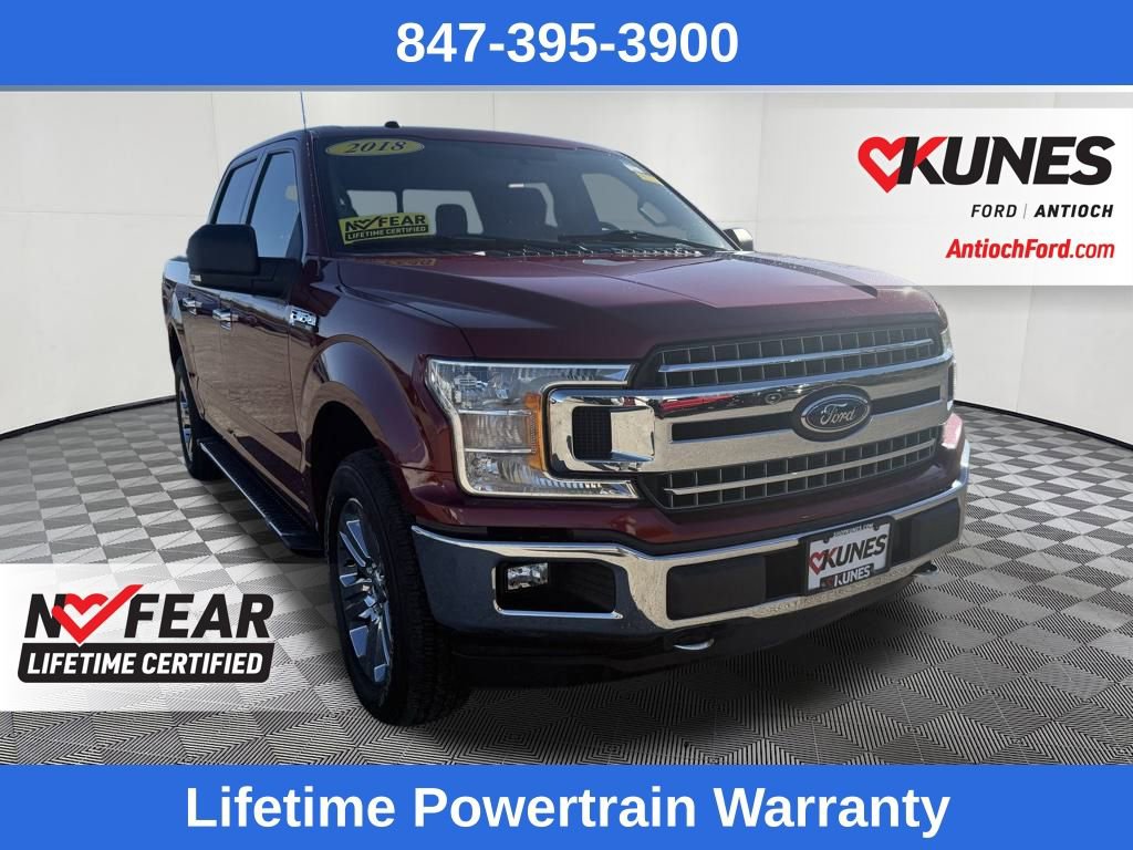 Certified 2018 Ford F150 XLT w/ Equipment Group 302A Luxury image 1
