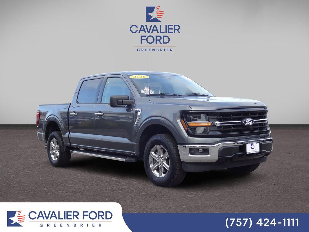 Certified 2025 Ford F150 XLT w/ Equipment Group 301A Standard