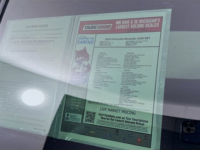 Used 2024 Chevrolet Silverado 1500 RST w/ RST All Star Premium Package image 15
