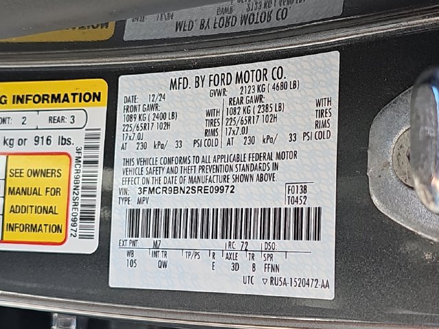 Certified 2025 Ford Bronco Sport Big Bend AWD/4WD image 37
