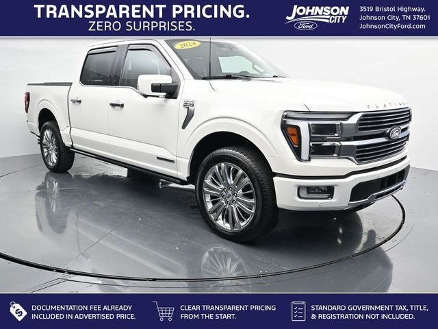 Certified 2024 Ford F150 Platinum w/ Equipment Group 703A Plus