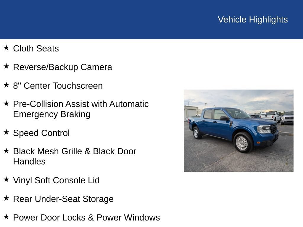 Certified 2024 Ford Maverick XL FWD image 31